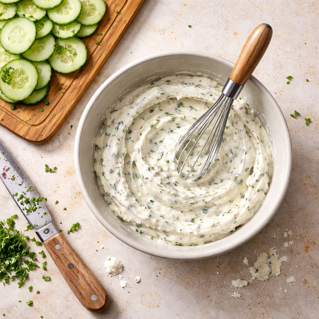 quick cucumber salad sandwiches with cream cheese and fresh cucumbers on bread