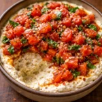 bruschetta dip vibrant flavorful appetizer crowd pleaser party snack bright zesty appetizer ideal for gatherings