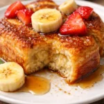 hawaiian roll french toast breakfast brunch sweet recipe golden brown tasty