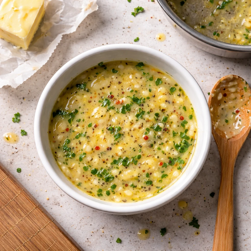 slow cooker garlic butter beef with potatoes close up of tender beef and seasoned potatoes in a slow cooker bowl
