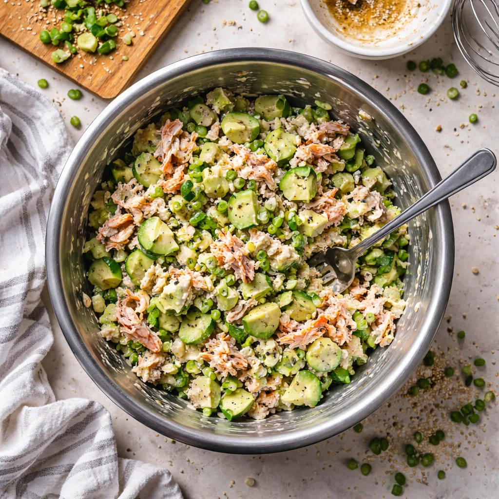 california roll cucumber salad fresh healthy vibrant ingredients perfect light meal