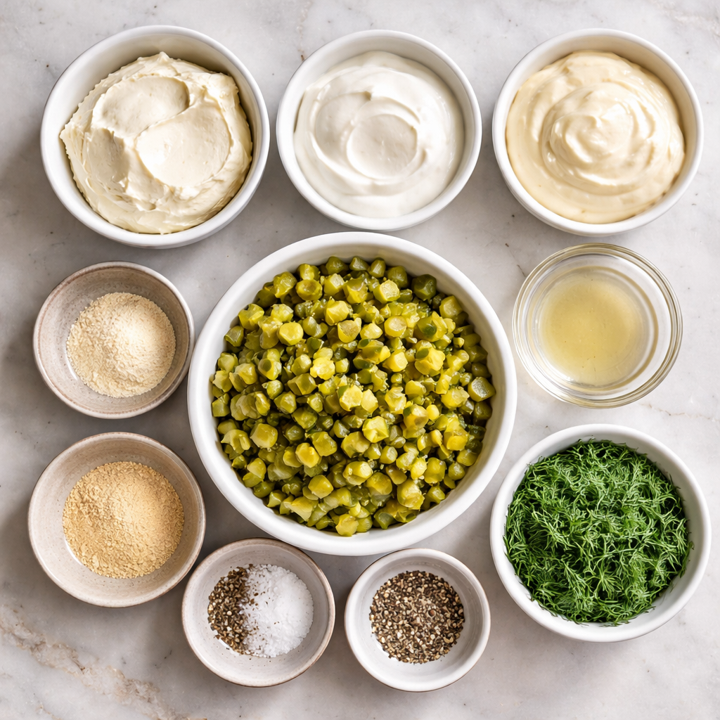 dill pickle dip creamy tangy appetizer perfect for backyard bbq and gatherings