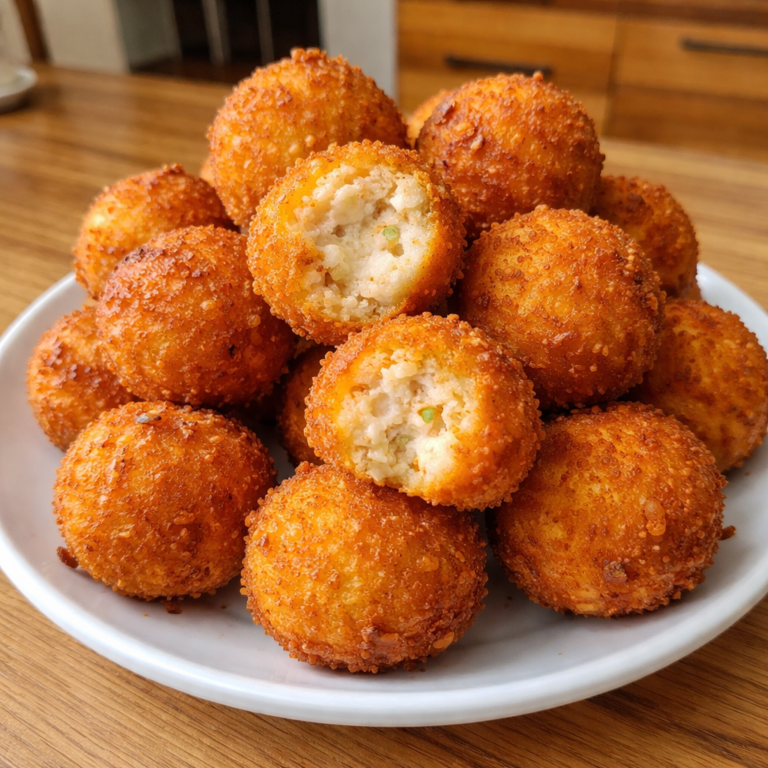 crispy crab rangoon bombs with creamy filling golden brown and crispy appetizer served on a white plate