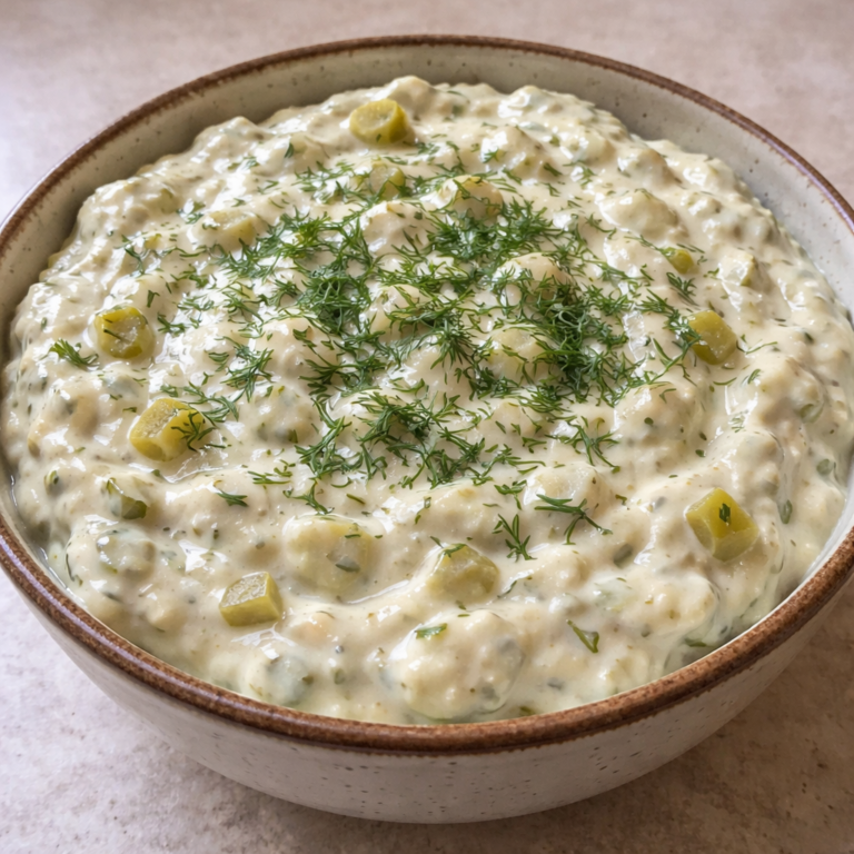 dill pickle dip creamy tangy appetizer perfect for bbq and gatherings