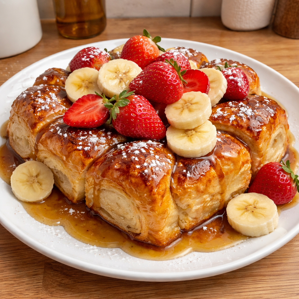 Hawaiian Roll French Toast