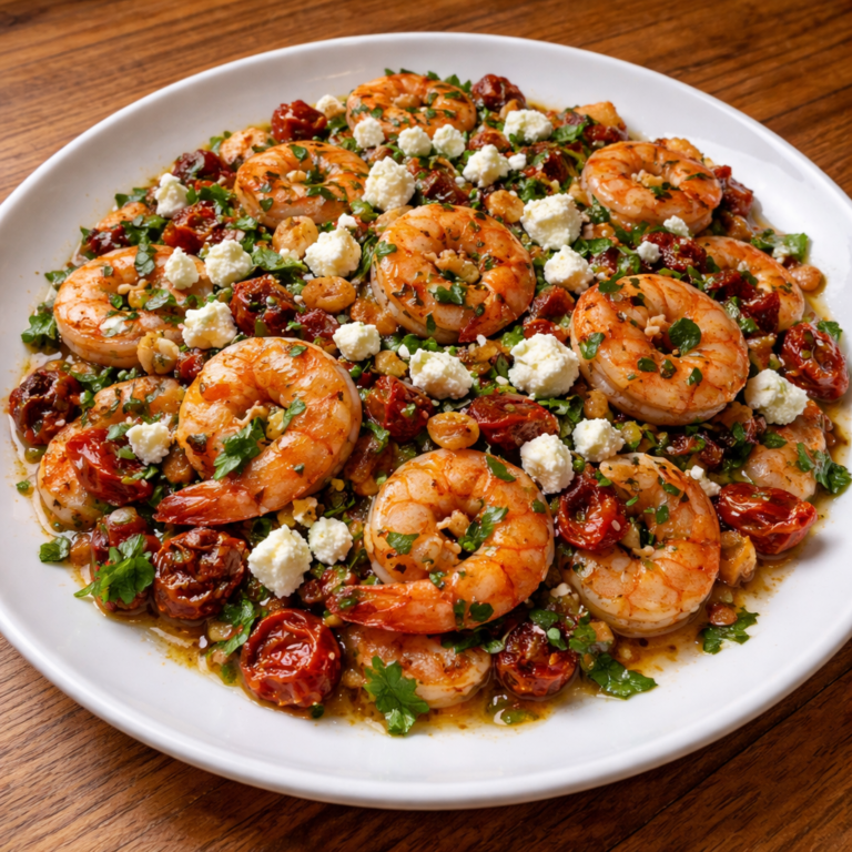 mediterranean shrimp and feta dish delicious seafood recipe