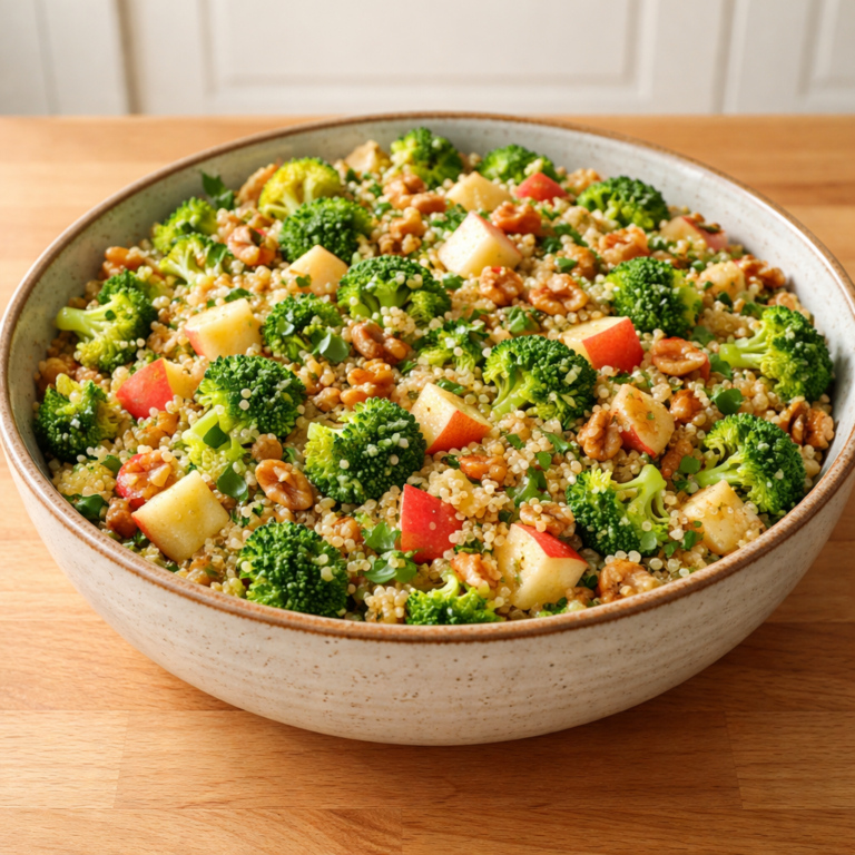Broccoli Apple Quinoa Salad featured photo