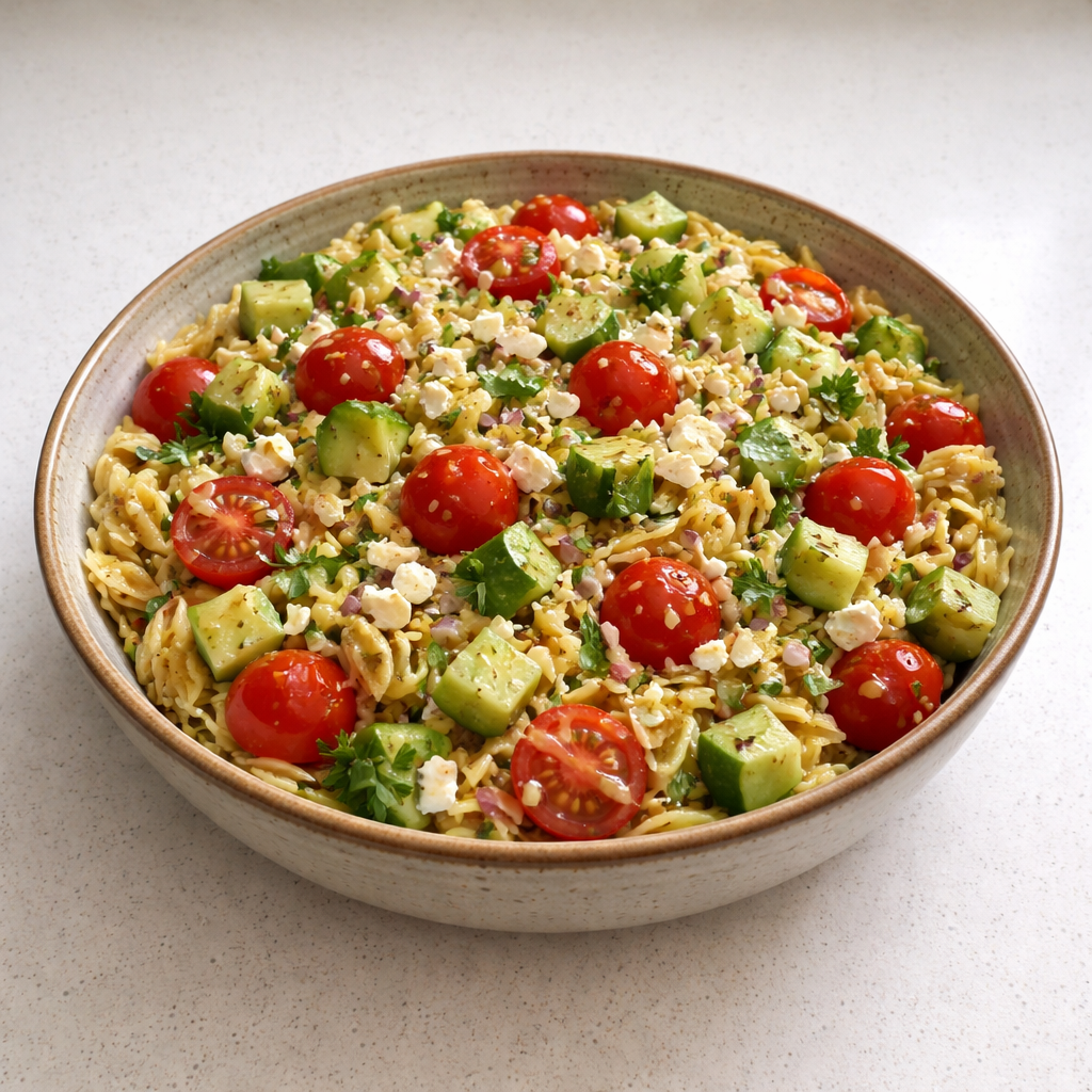 Orzo Salad featured photo
