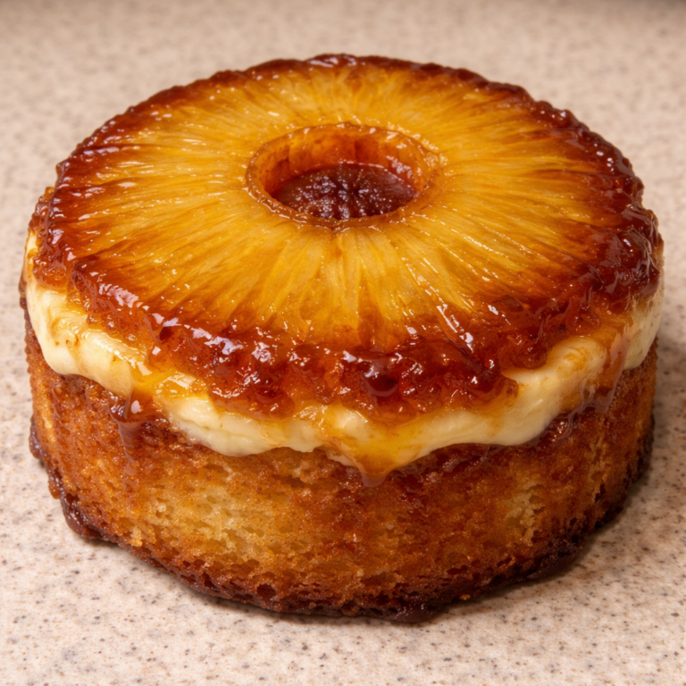 Pineapple Mascarpone Upside-Down Mini Cakes featured photo