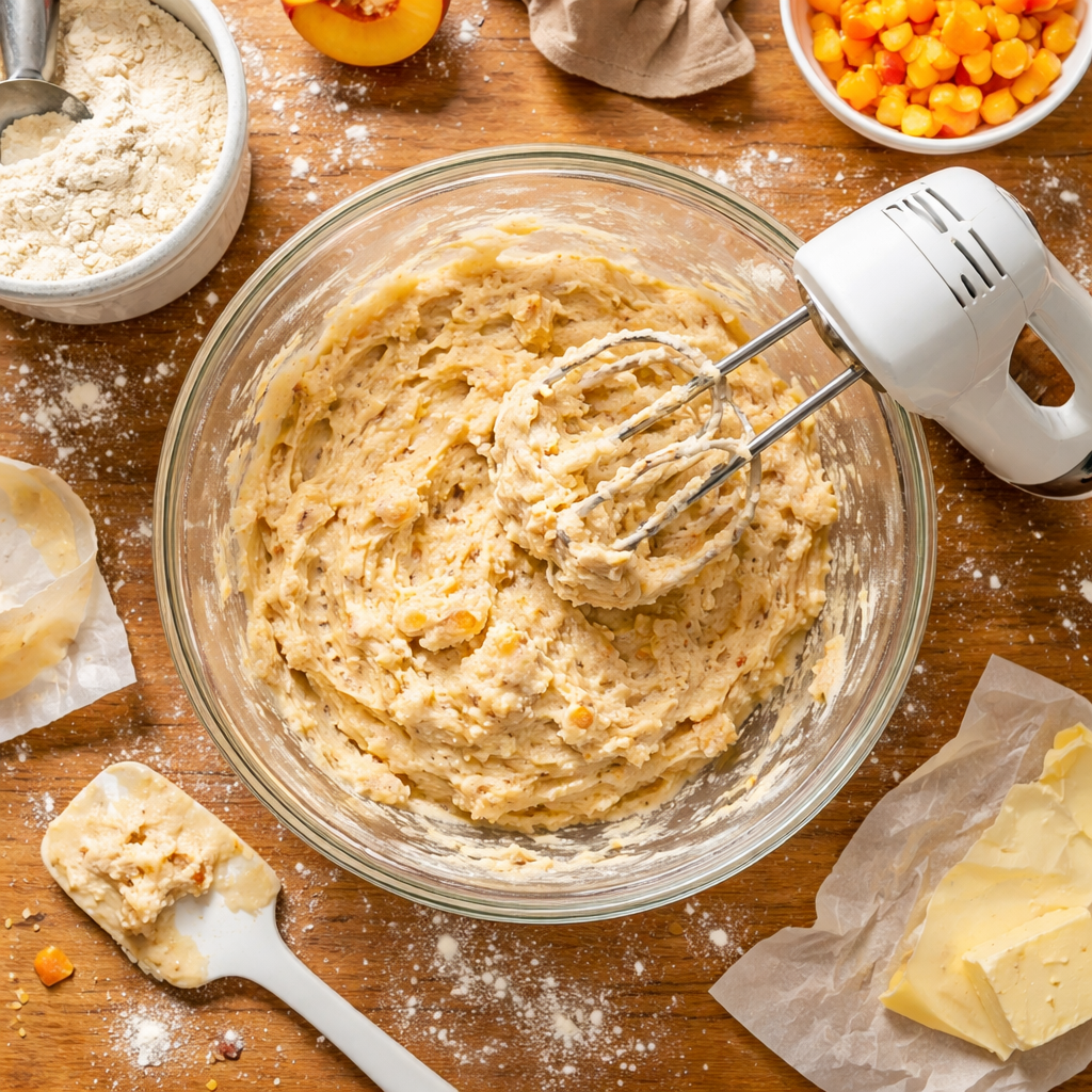 Peaches and Cream Cookies preparation photo