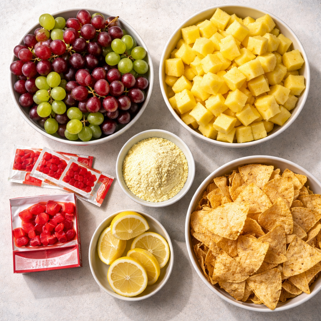 Sunshine Salad ingredients photo