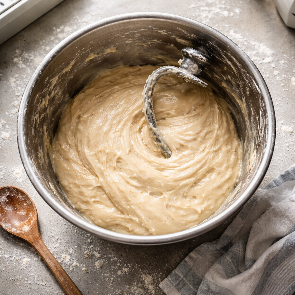 Homemade Ciabatta Bread Recipe for the Best Crunchy Italian Delight preparation photo