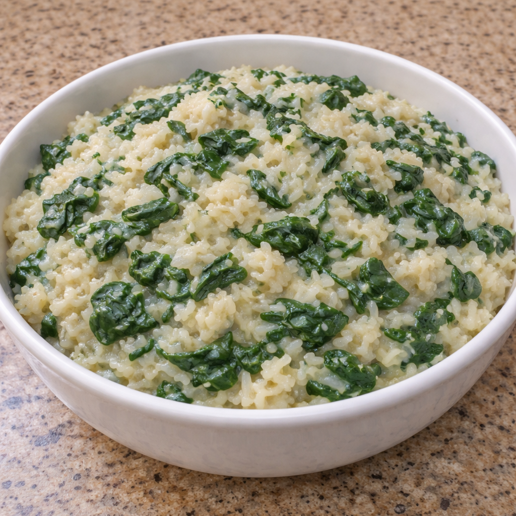 Creamy Spinach Rice Recipe Delivers Ultimate Comfort and Cozy Cooking featured photo