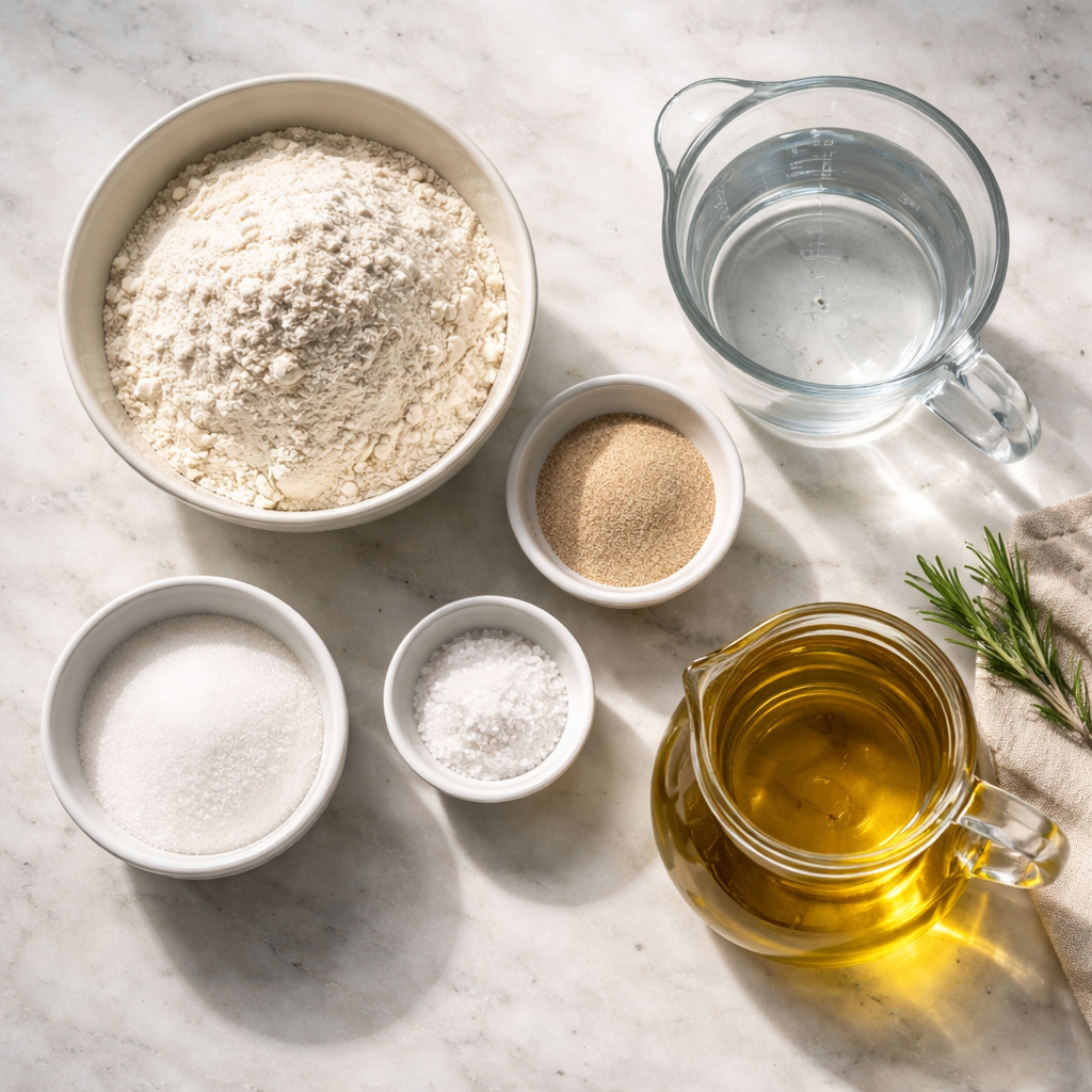 Easy Italian Bread Recipe 5 Steps to Crispy Perfection ingredients photo