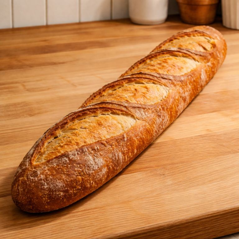How to Bake a Crispy Classic French Baguette at Home featured photo