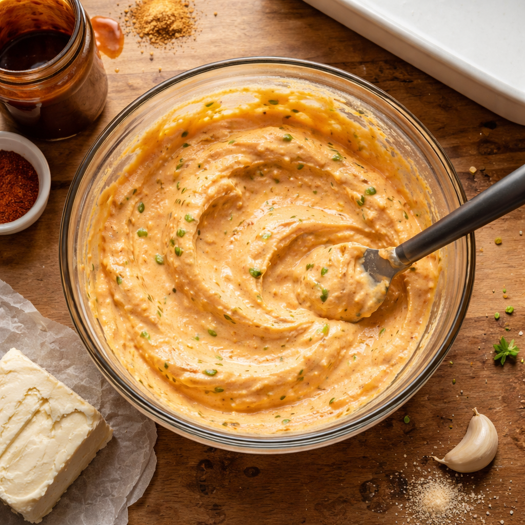 Best Spicy Roasted Jalapeño Cowboy Cream Cheese Dip For Party Nachos preparation photo