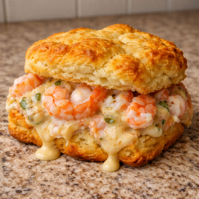Shrimp Crab Biscuit Melts A Crowd Pleasing Appetizer Recipe featured photo