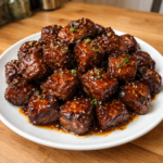 Sweet and Sticky Steak Bites A Crowd Pleasing Easy Party Appetizer featured photo