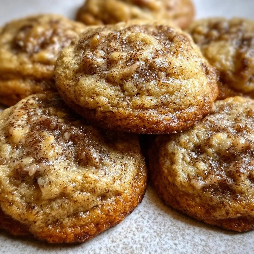 Chewy Banana Bread Cookies