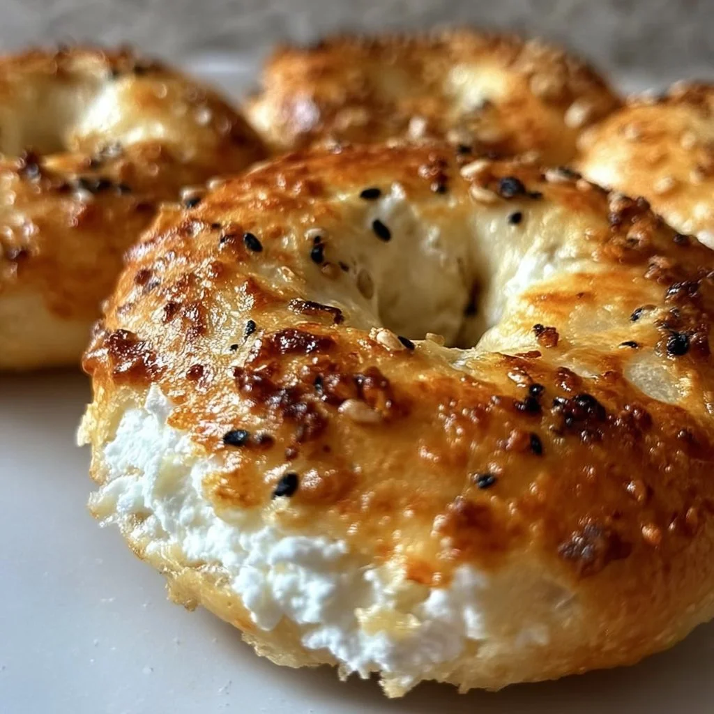 Cottage Cheese Bagels