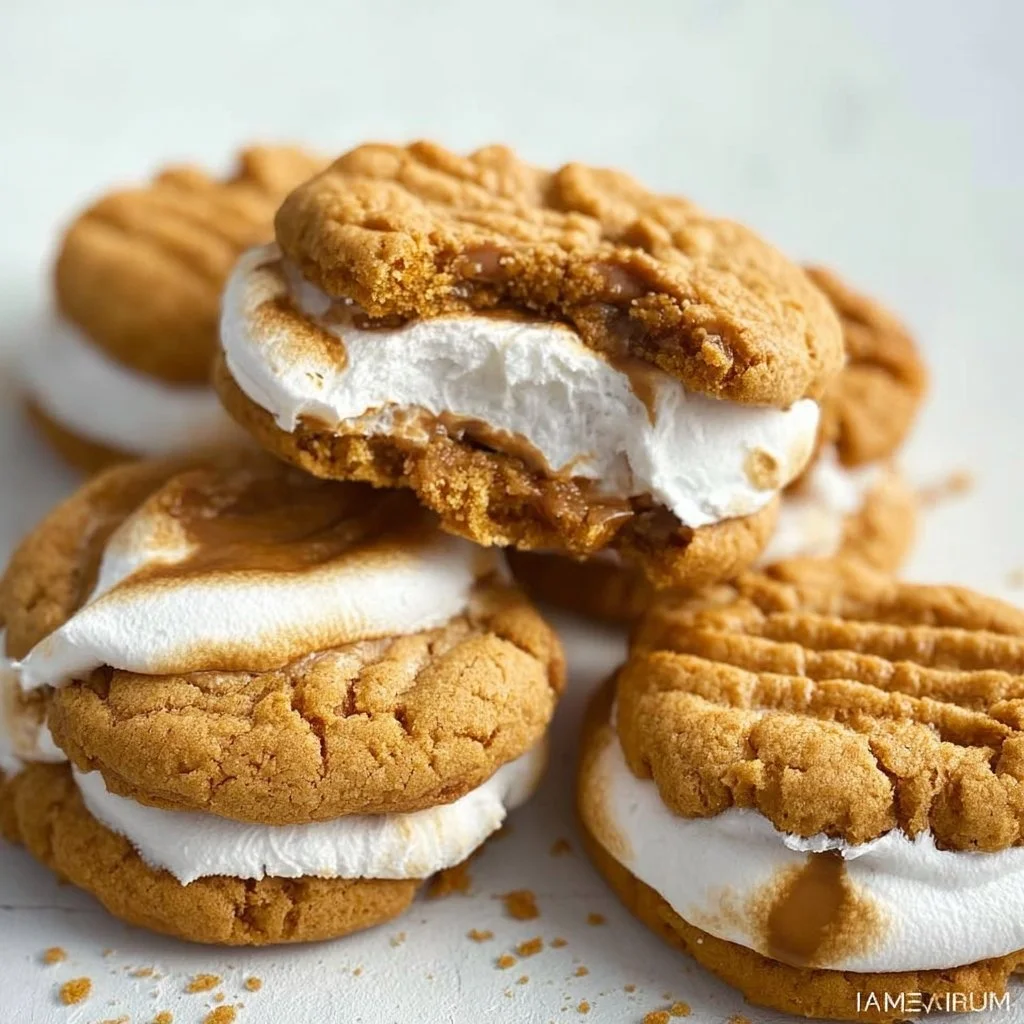 Fluffernutter Cookies