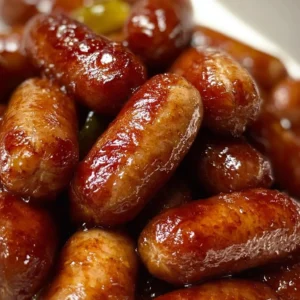 Mississippi Lil Smokies slow cooker dish for game day snacks