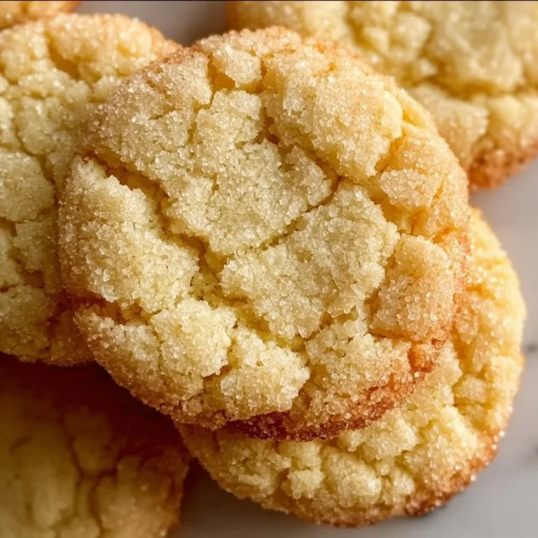Soft and chewy sugar cookies freshly baked on a cooling rack