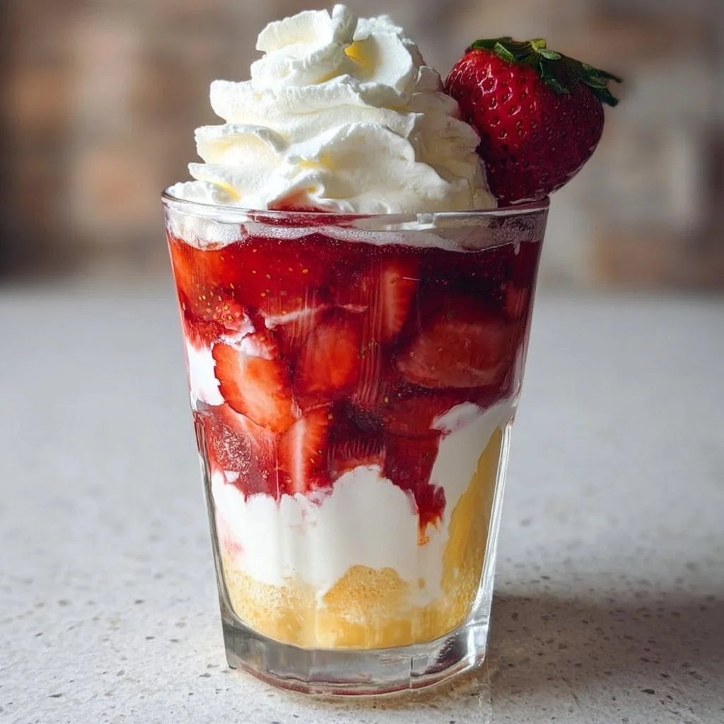 Strawberry Shortcake Dirty Soda
